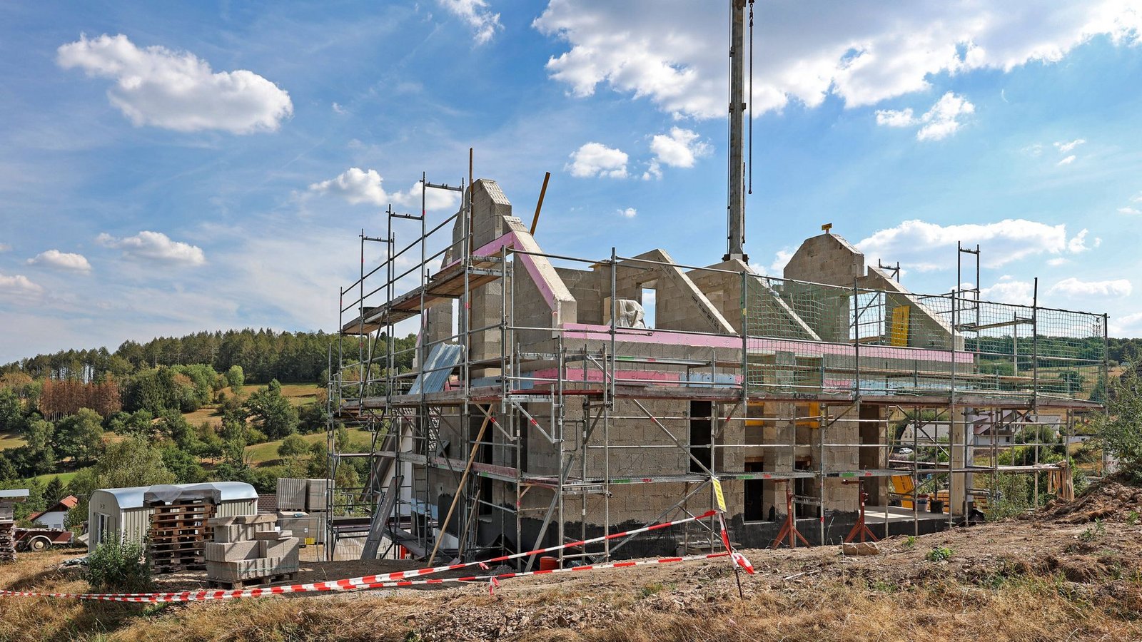Der Wohnungsbau gerät immer mehr ins Stocken.Foto: IMAGO/Rene Traut