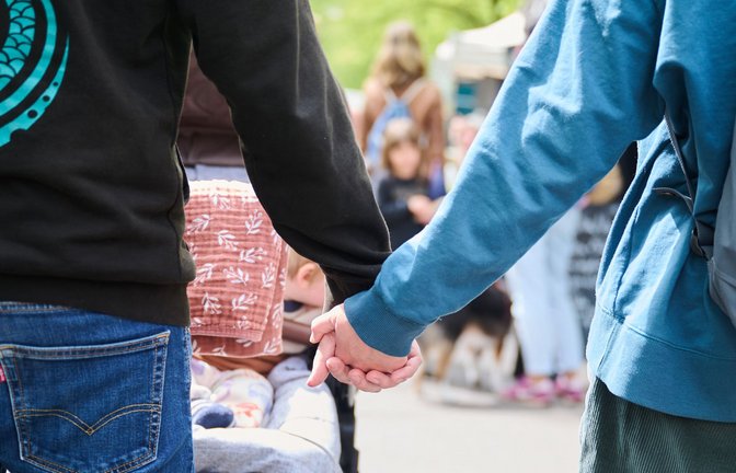 Auch Familien sind den Sparplänen der Ampel-Regierung betroffen.<span class='image-autor'>Foto: dpa/Annette Riedl</span>