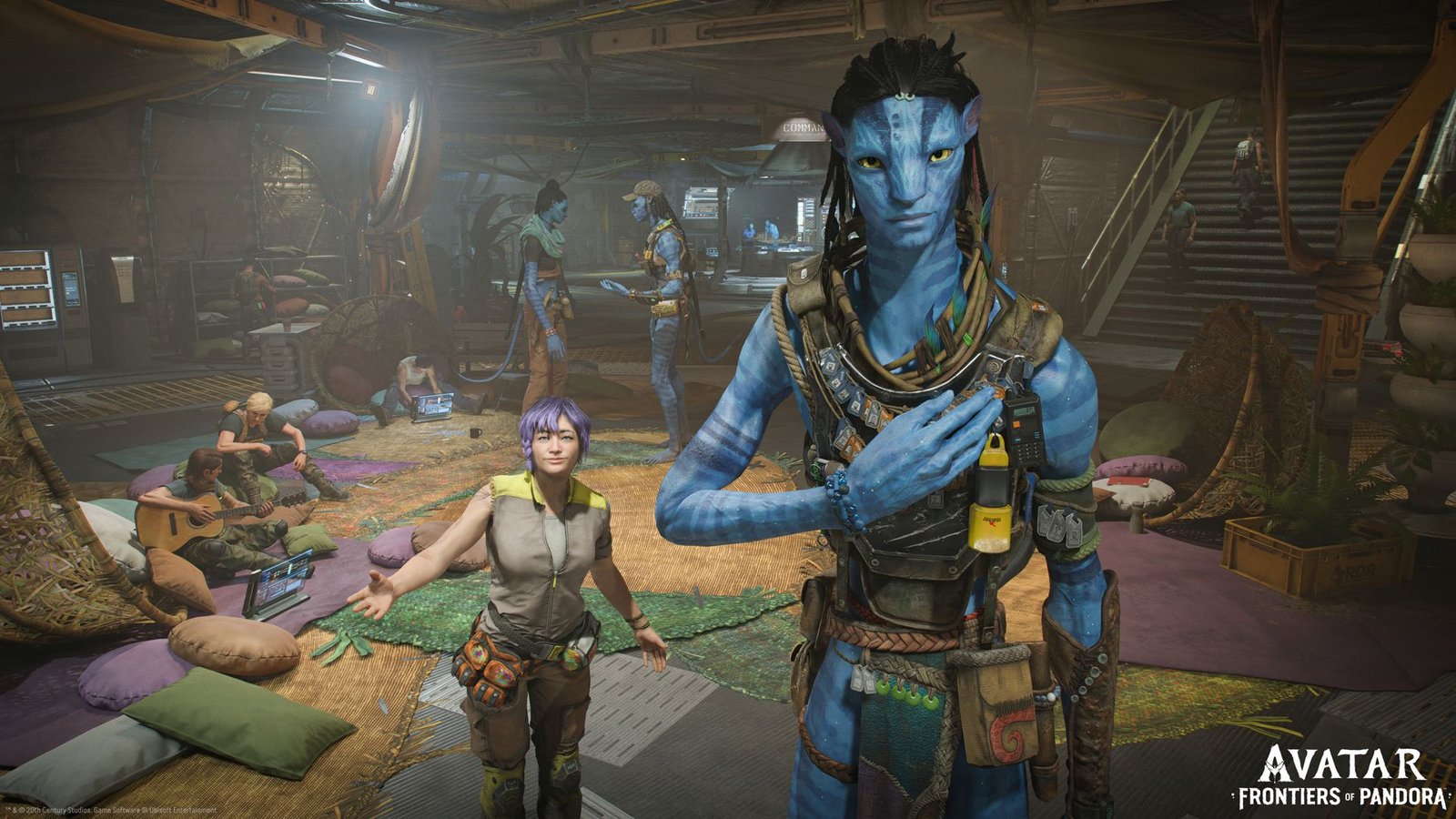 Einige Menschen haben sich auf die Seite der Na’vi geschlagen.Foto: Ubisoft Einige Menschen haben sich auf die Seite der Na’vi geschlagen.Foto: Ubisoft