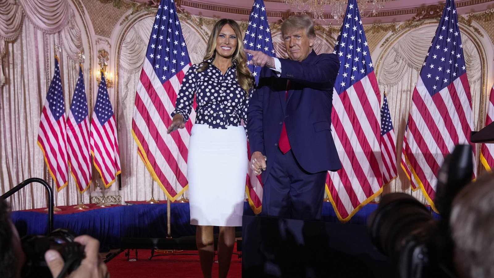 Doch Donald Trump schickt sich an, für die Republikaner den demokratischen Präsidenten Joe Biden herauszufordern. Wer davon gar nicht begeistert sein dürfte: seine Frau.Foto: dpa/Andrew Harnik Doch Donald Trump schickt sich an, für die Republikaner den demokratischen Präsidenten Joe Biden herauszufordern. Wer davon gar nicht begeistert sein dürfte: seine Frau.Foto: dpa/Andrew Harnik