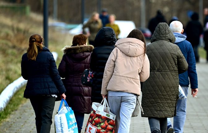 763.000 Einwanderer in Deutschland stammen aus der Ukraine. (Archivbild)<span class='image-autor'>Foto: dpa/Soeren Stache</span>