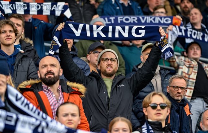 Viking Stavanger und seine Fans kommen am Mittwoch nach Stuttgart.<span class='image-autor'>IMAGO/NTB</span>