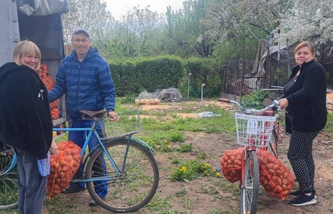 Fahrräder werden in der Ukraine gerade besonders benötigt.  <span class='image-autor'>Foto: Hirsch</span>