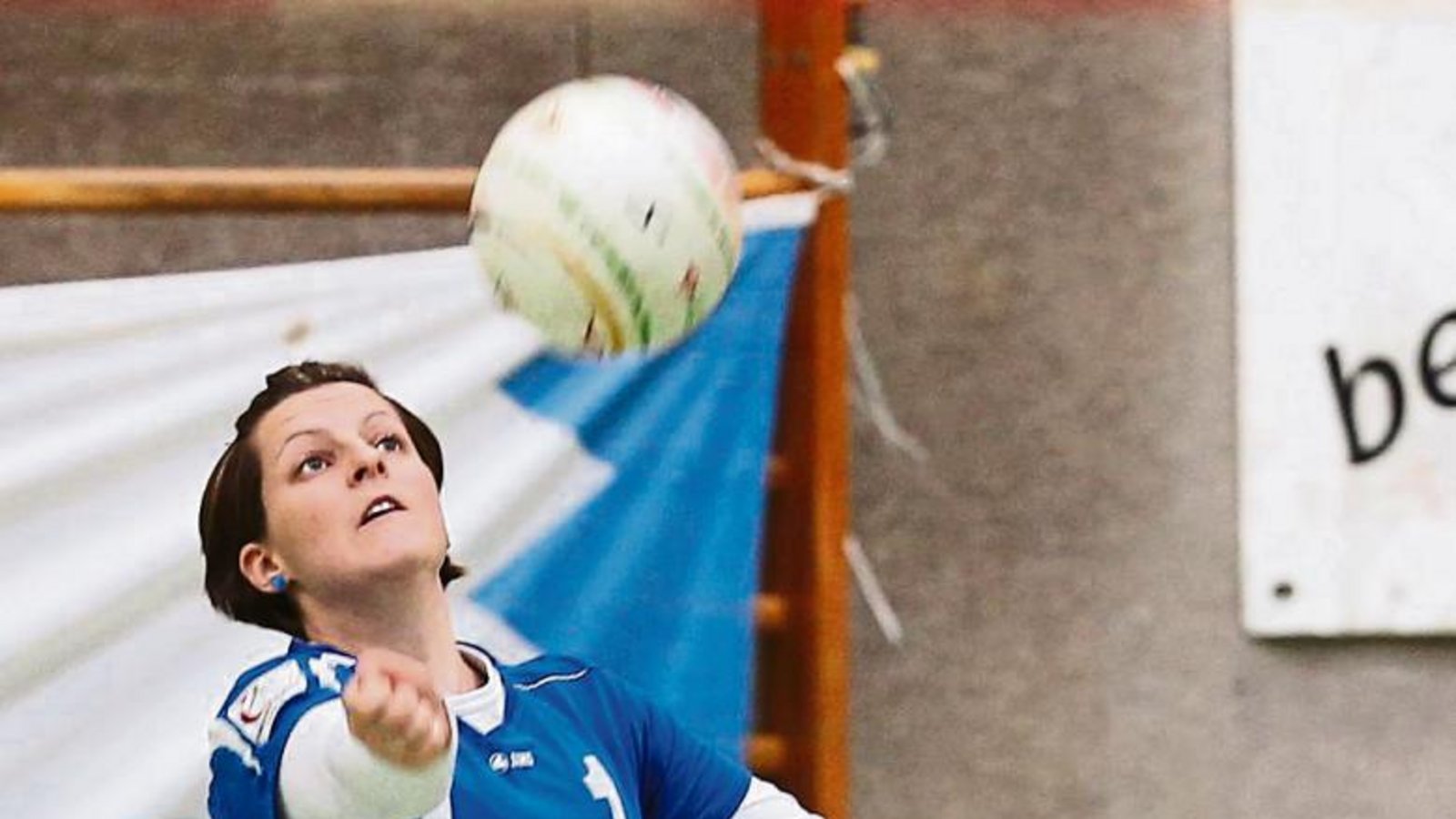 Corinne Meyer gehört zur stabilen TVV-Abwehr,die sich den zweiten Platz sicherte.  Foto: Küppers