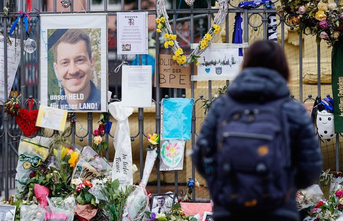 Der Polizist Rouven Laur wurde vor einem Jahr durch einen Messerangriff getötet (Archivbild).<span class='image-autor'>Foto: dpa/Uwe Anspach</span>