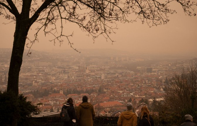 Zieht wieder der Saharastaub über Stuttgart?  (Archivbild)<span class='image-autor'>Foto: dpa/Marijan Murat</span>