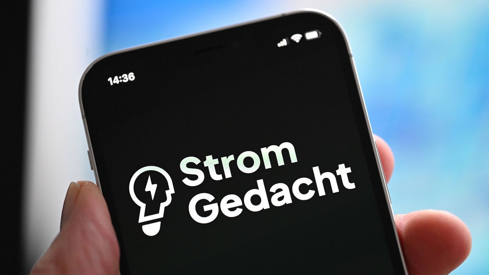 Über die App „StromGedacht“ können Nutzer Appelle zum Stromsparen erhalten.Foto: dpa/Bernd Weißbrod