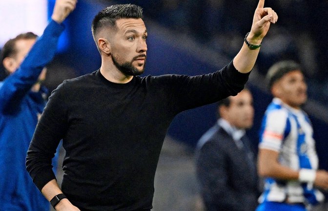 Francesco Farioli trainiert den FC Porto seit Sommer 2025.<span class='image-autor'>Foto: AFP/Miguel Riopa</span>