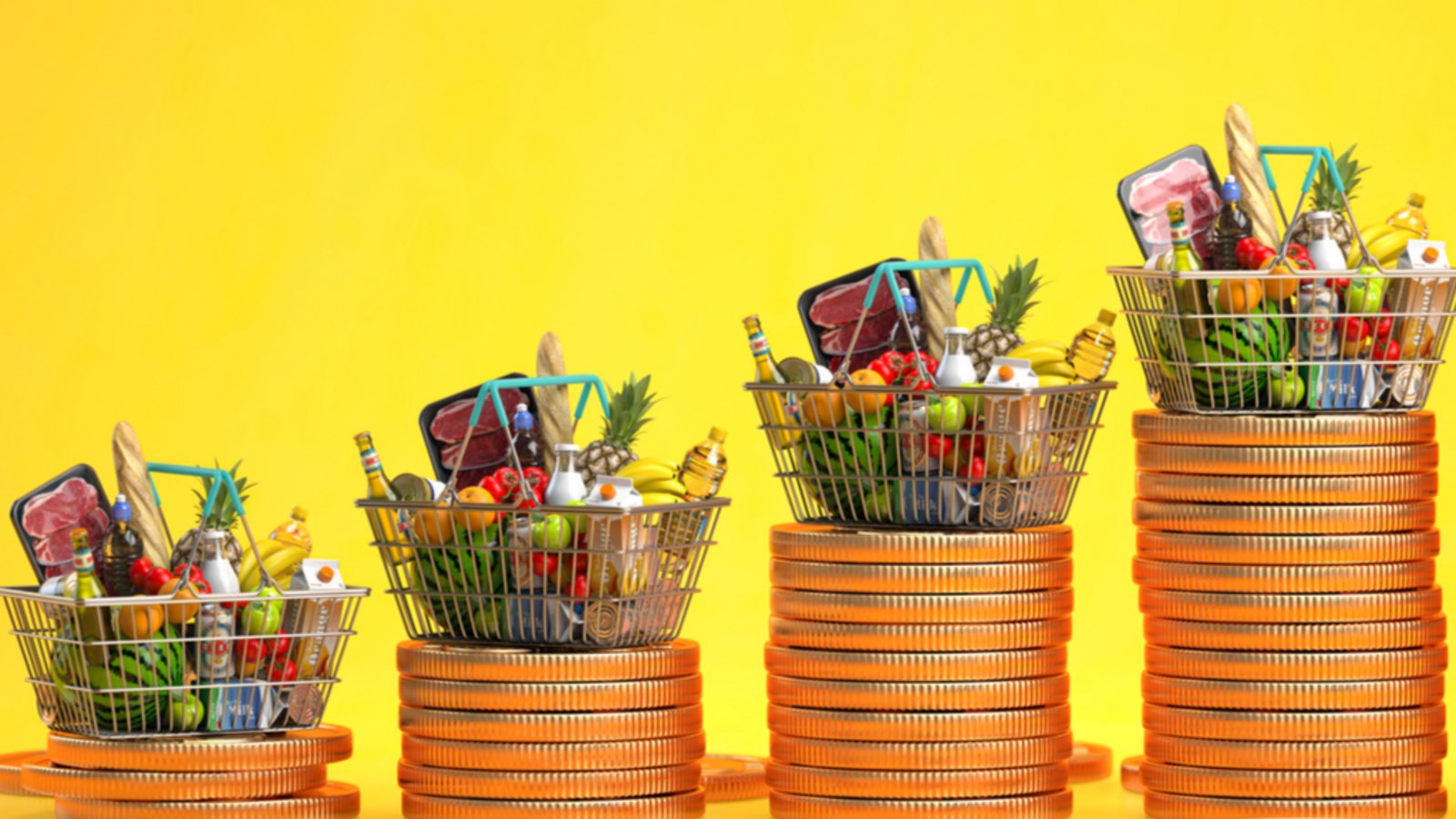 Was ist drin im Inflationswarenkorb?Foto: Maxx-Studio / shutterstock.com