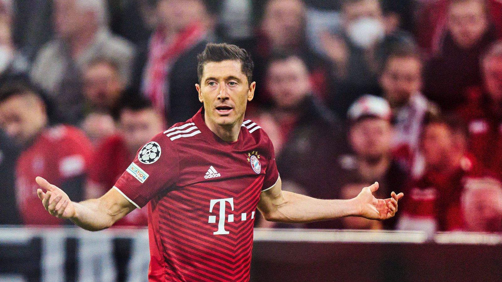 Ein unzufriedener Robert Lewandowski hätte dem FC Bayern wenig gebracht.Foto: IMAGO/ActionPictures/IMAGO