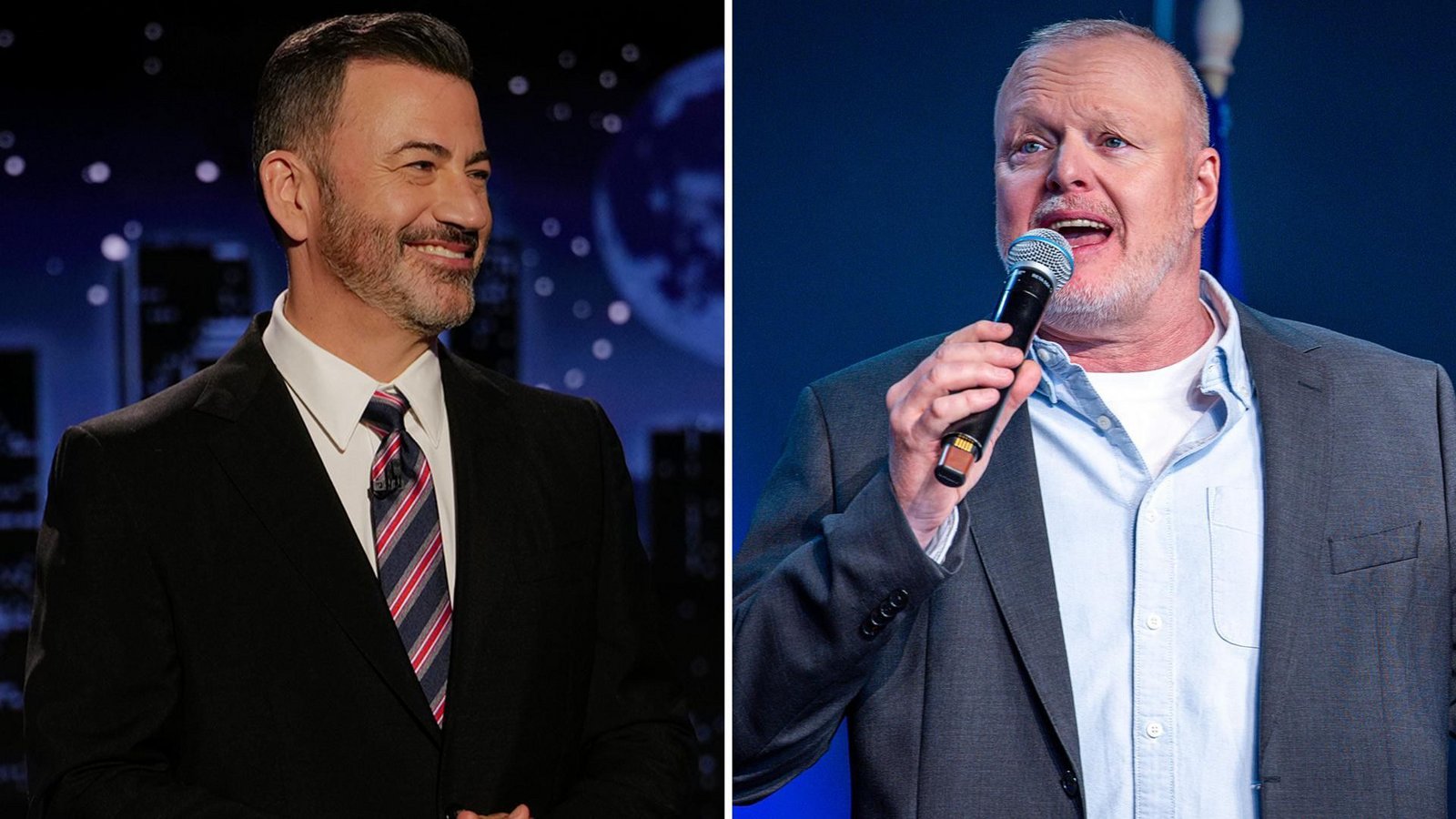 Jimmy Kimmel ist zurück. Stefan Raab muss doch selbst weiter moderieren.Foto: Randy Holmes/Disney/AP/dpa Jimmy Kimmel ist zurück. Stefan Raab muss doch selbst weiter moderieren.Foto: Randy Holmes/Disney/AP/dpa