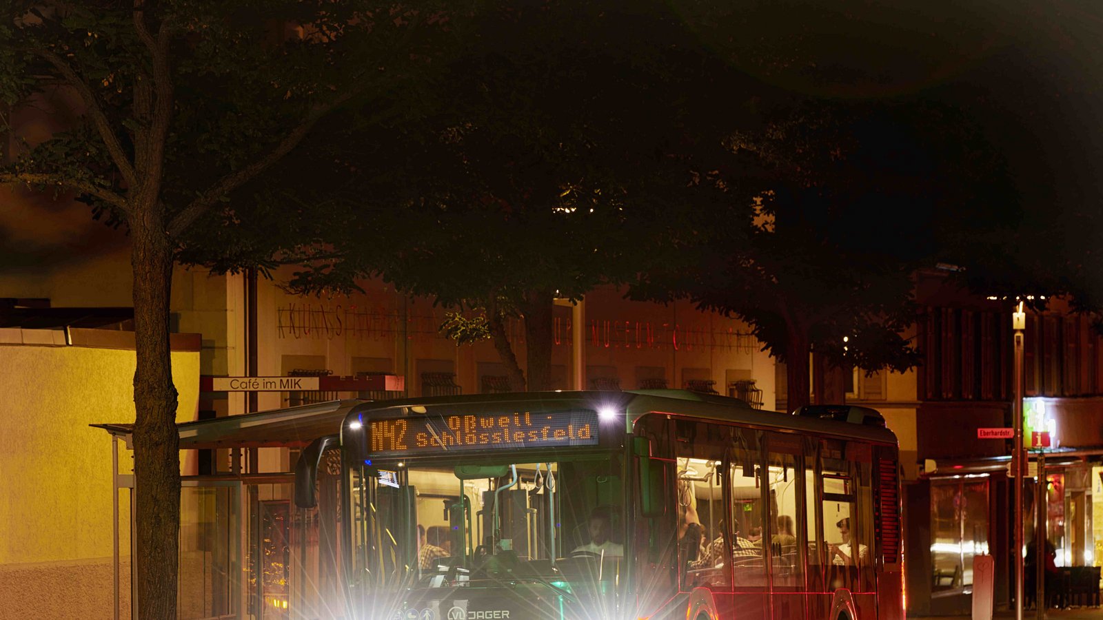 Nachtbus in Ludwigsburg. Archivfoto: VVS Nachtbus in Ludwigsburg. Archivfoto: VVS
