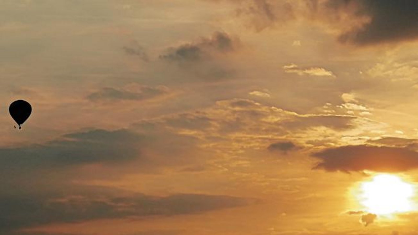 Traumhafter Sonnenuntergang in Horrheim. Foto: Timpe