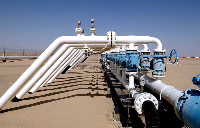 Unter der libyschen Wüste lagern mehr als 40 Milliarden Barrel  Öl, das sind die  reichsten Vorkommen in Afrika.<span class='image-autor'>Foto: dpa/DB Wintershall</span>