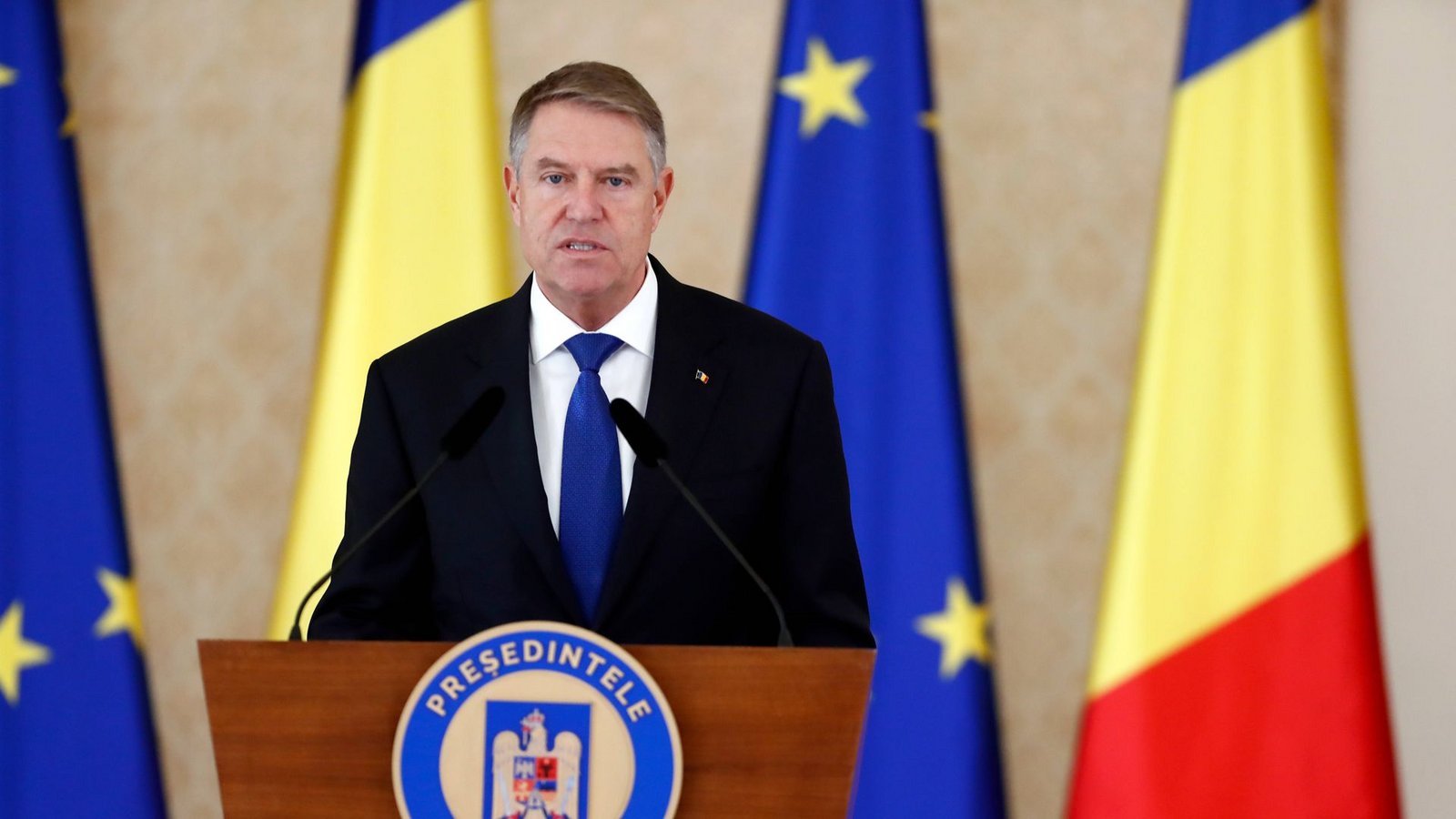 Rumäniens Präsident Klaus Iohannis.Foto: IMAGO/Xinhua//Zhang Gaiping Rumäniens Präsident Klaus Iohannis.Foto: IMAGO/Xinhua//Zhang Gaiping
