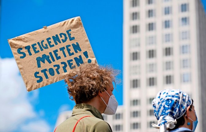 Die Prostete fruchten nicht: die Angebotsmieten sind im vergangenen Jahr wieder stark gestiegen.<span class='image-autor'>Foto: imago images</span>