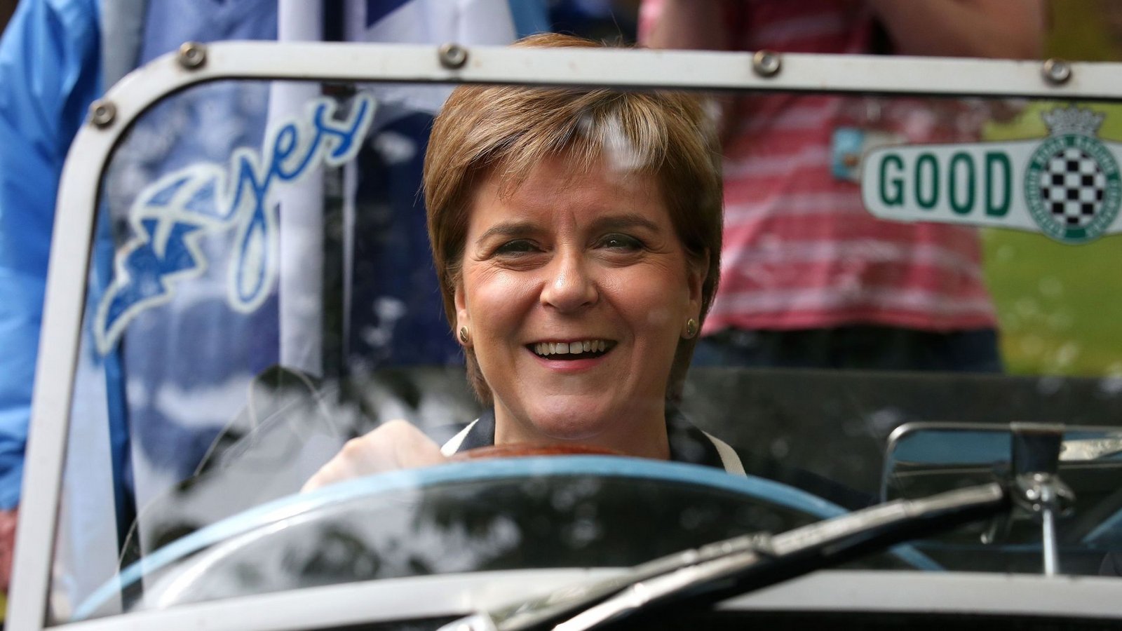 Nicola Sturgeon macht derzeit ihren Führerschein.Foto: Andrew Milligan/PA Wire/dpa