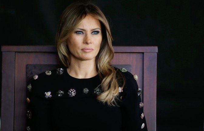 Melania Trump war stets eine unkonventionelle First Lady.<span class='image-autor'>Foto: dpa/Luca Bruno</span>