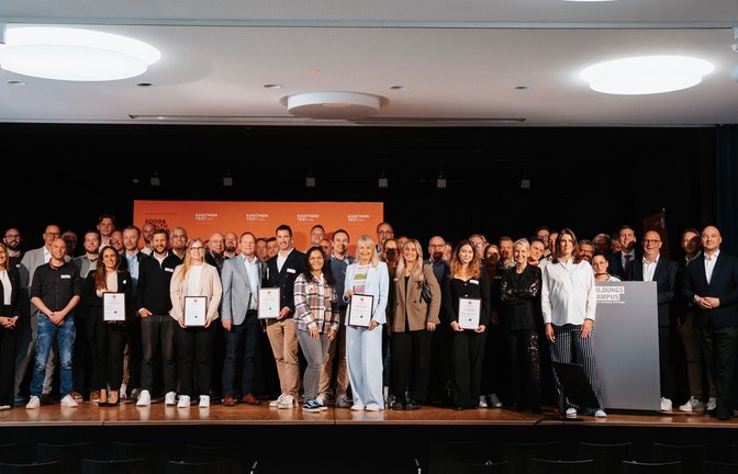 So sehen Siegerinnen und Sieger aus: Die Betreiber der besten Kantinen aus Baden-Württemberg.<span class='image-autor'>Foto: Food & Healtn</span>