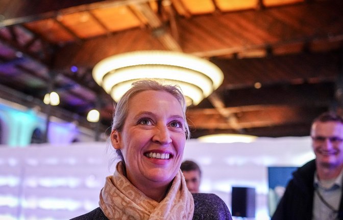In der ARD-Wahlarena trat Weidel moderater auf, als man es von ihr kennt.<span class='image-autor'>Foto: Kay Nietfeld/dpa/Kay Nietfeld</span>