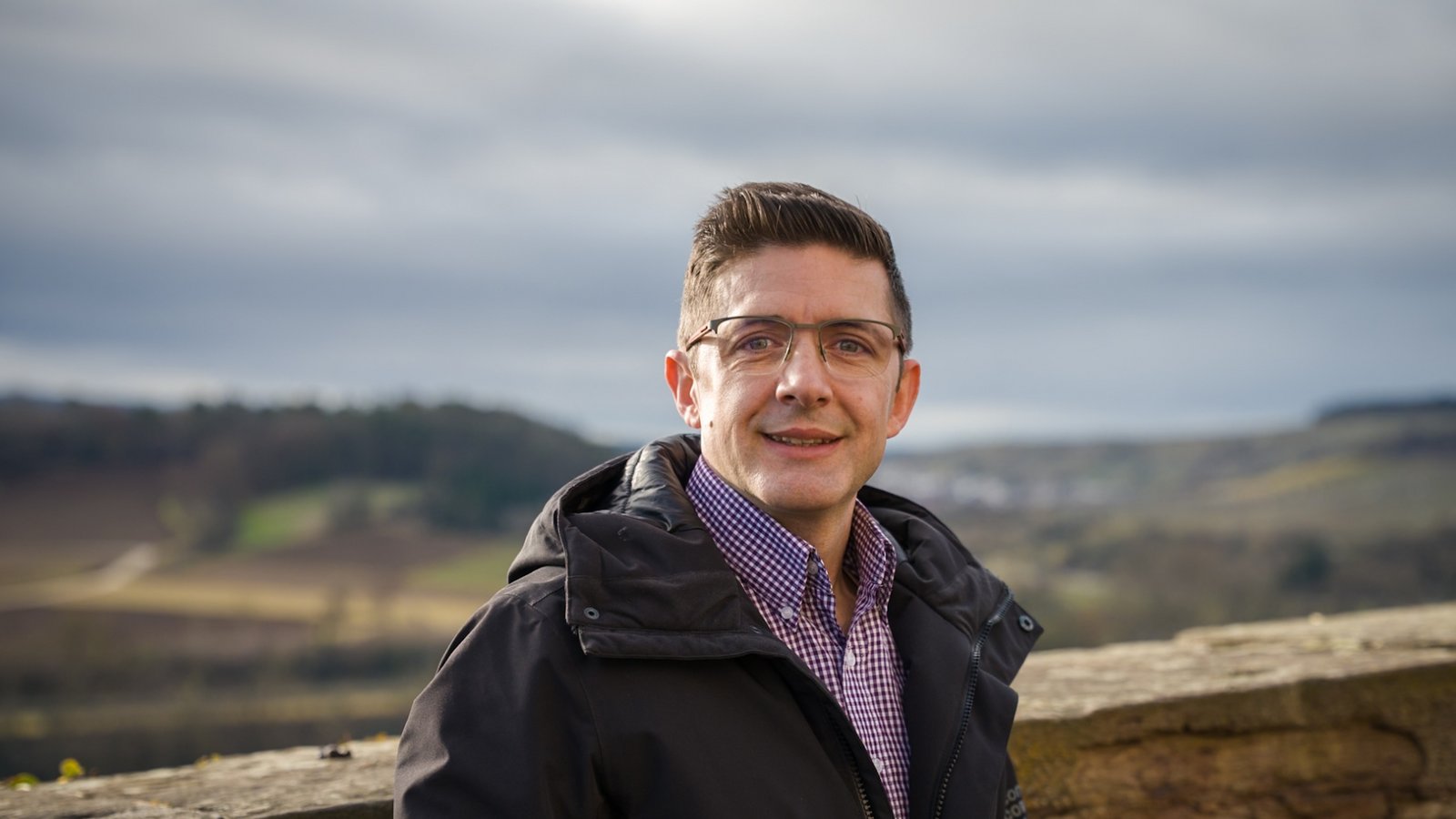 Kann auf Schloss Kaltenstein abschalten: Nikolaos Boutakoglou. Foto: Eljiah Herth Kann auf Schloss Kaltenstein abschalten: Nikolaos Boutakoglou. Foto: Eljiah Herth