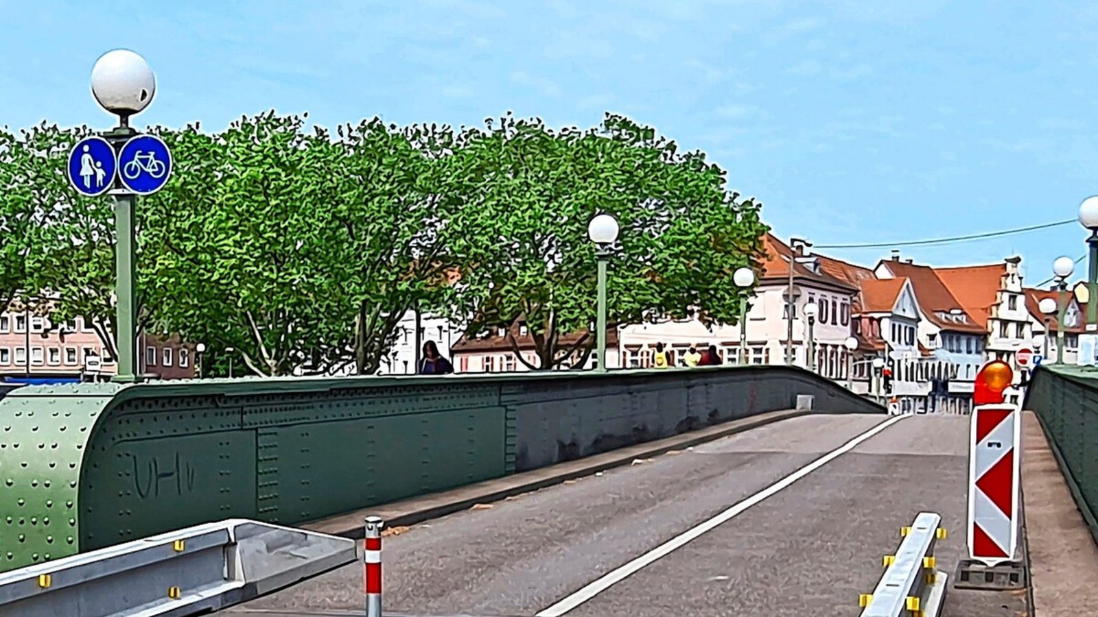 Die Wilhelmsbrücke in Bad Cannstatt ist seit Ende 2025 gesperrt.Foto: Sebastian Steegmüller (Archiv)