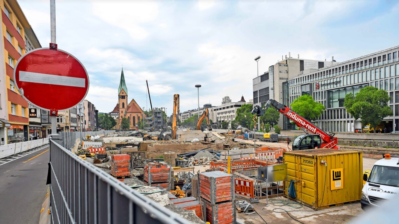 Großinvestition: Am Leonhardsplatz will die Stadt für 120 Millionen Euro das Haus für Film und Medien bauen.Foto: Lichtgut/Max Kovalenko Großinvestition: Am Leonhardsplatz will die Stadt für 120 Millionen Euro das Haus für Film und Medien bauen.Foto: Lichtgut/Max Kovalenko