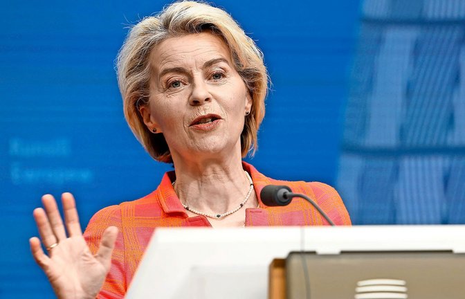 Ursula von der Leyen,<span class='image-autor'>Foto: dpa/Geert Vanden Wijngaert</span>