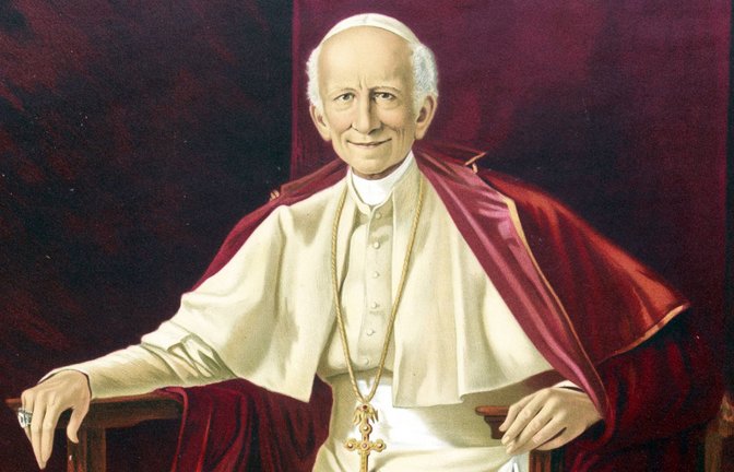 Papst Leo XIII. (1878-1903).<span class='image-autor'>Foto: IMAGO/H. Tschanz-Hofmann</span>