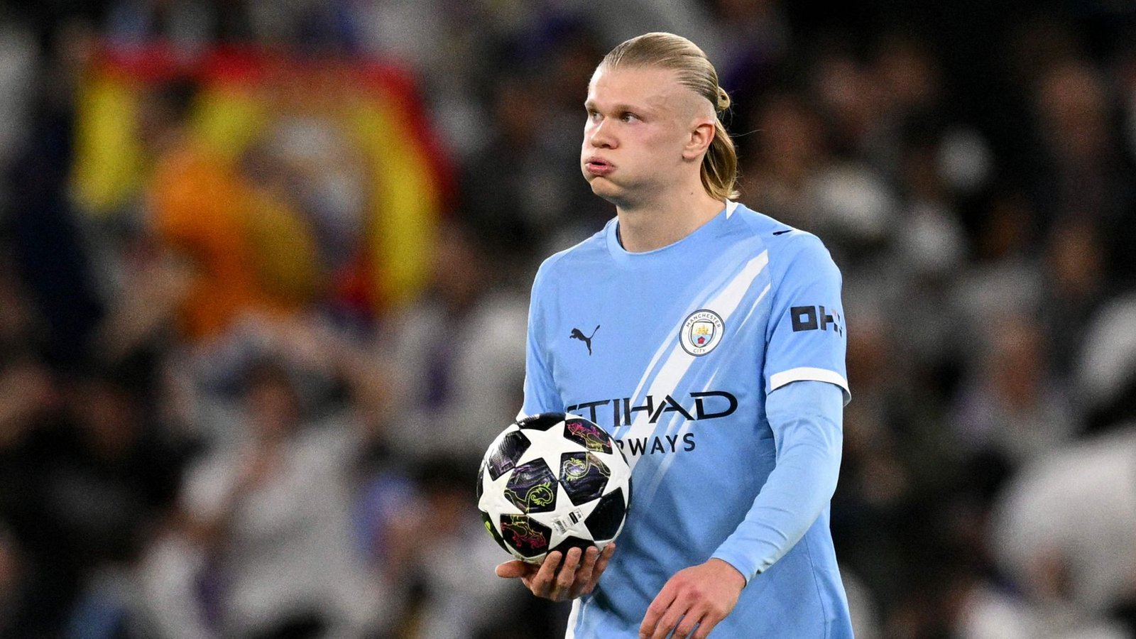 Erling Haaland spielt bei Manchester City.Foto: AFP/OLI SCARFF Erling Haaland spielt bei Manchester City.Foto: AFP/OLI SCARFF