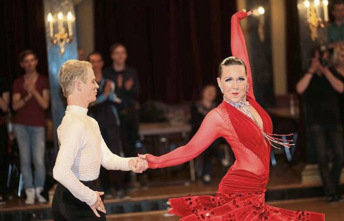 Maiko Juskan und Sonja Schorer haben in Ludwigsburg erfolgreich getanzt. Foto: privat