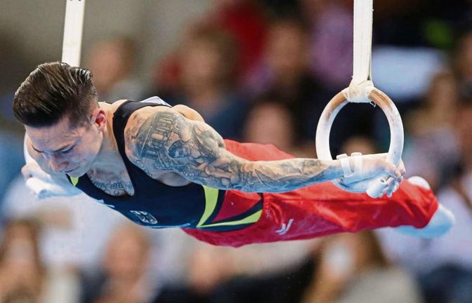 Ein echter Härtetest wartet auf Marcel Nguyen und die deutsche Gerätturnmannschaft bei der Team-Challenge in Stuttgart. Foto: privat