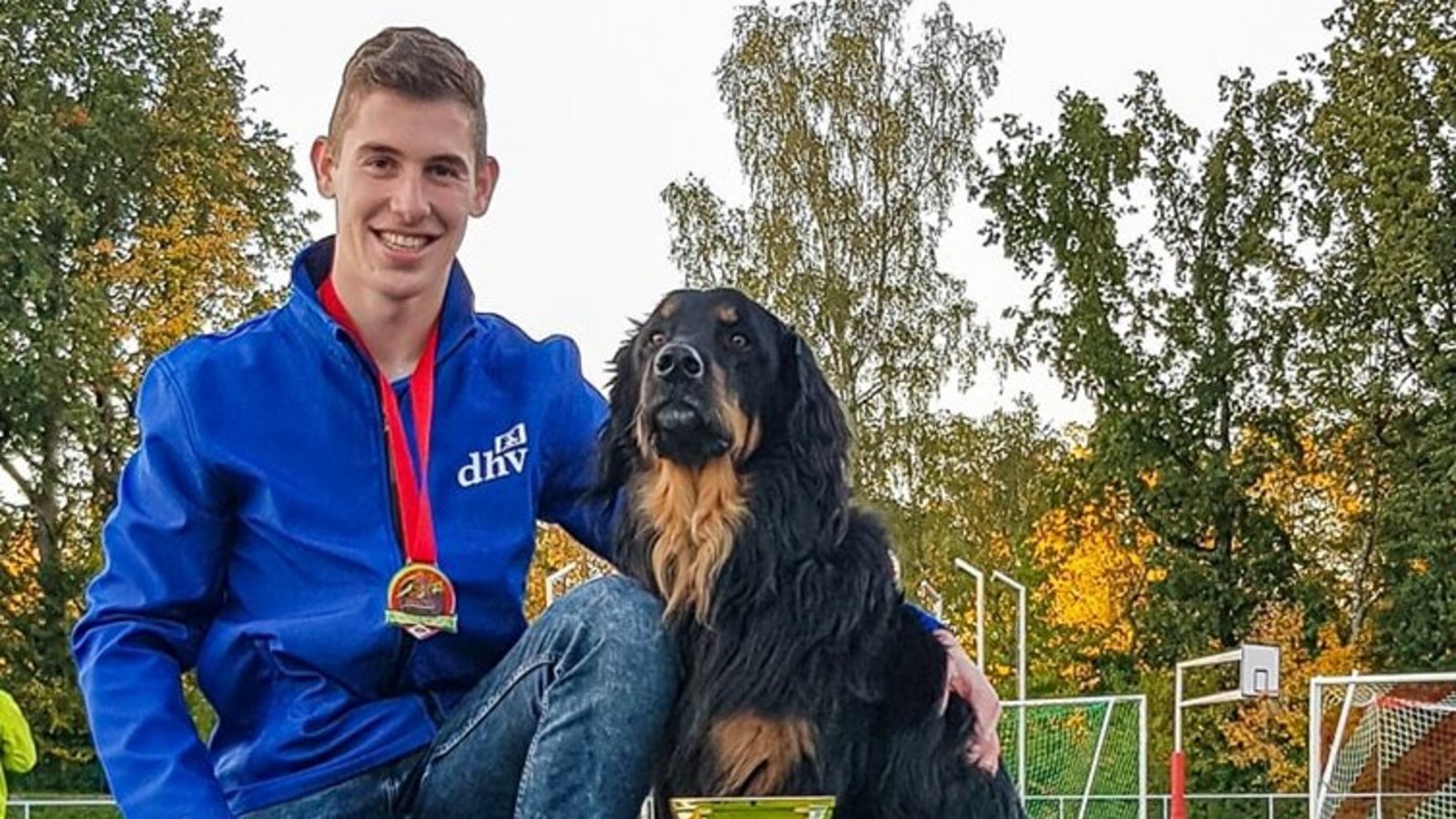 Nick Hein und Liam sind Deutsche Meister im Sprint-Vierkampf. Foto: privat