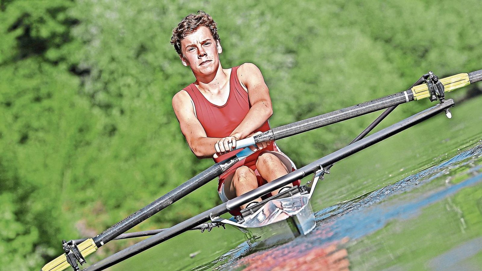 Spitzname „Zerstörer“: Wenn Anton Gnann rudert, dann gibt es für den 14-Jährigen vom Stuttgart-Cannstatter Ruderclub kein Halten mehr. Foto: Baumann Spitzname „Zerstörer“: Wenn Anton Gnann rudert, dann gibt es für den 14-Jährigen vom Stuttgart-Cannstatter Ruderclub kein Halten mehr. Foto: Baumann