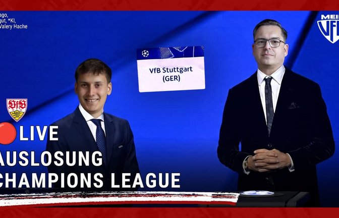 MeinVfB REACTION: Champions League Auslosung<span class='image-autor'>Lichtgut/AFP/KI</span>