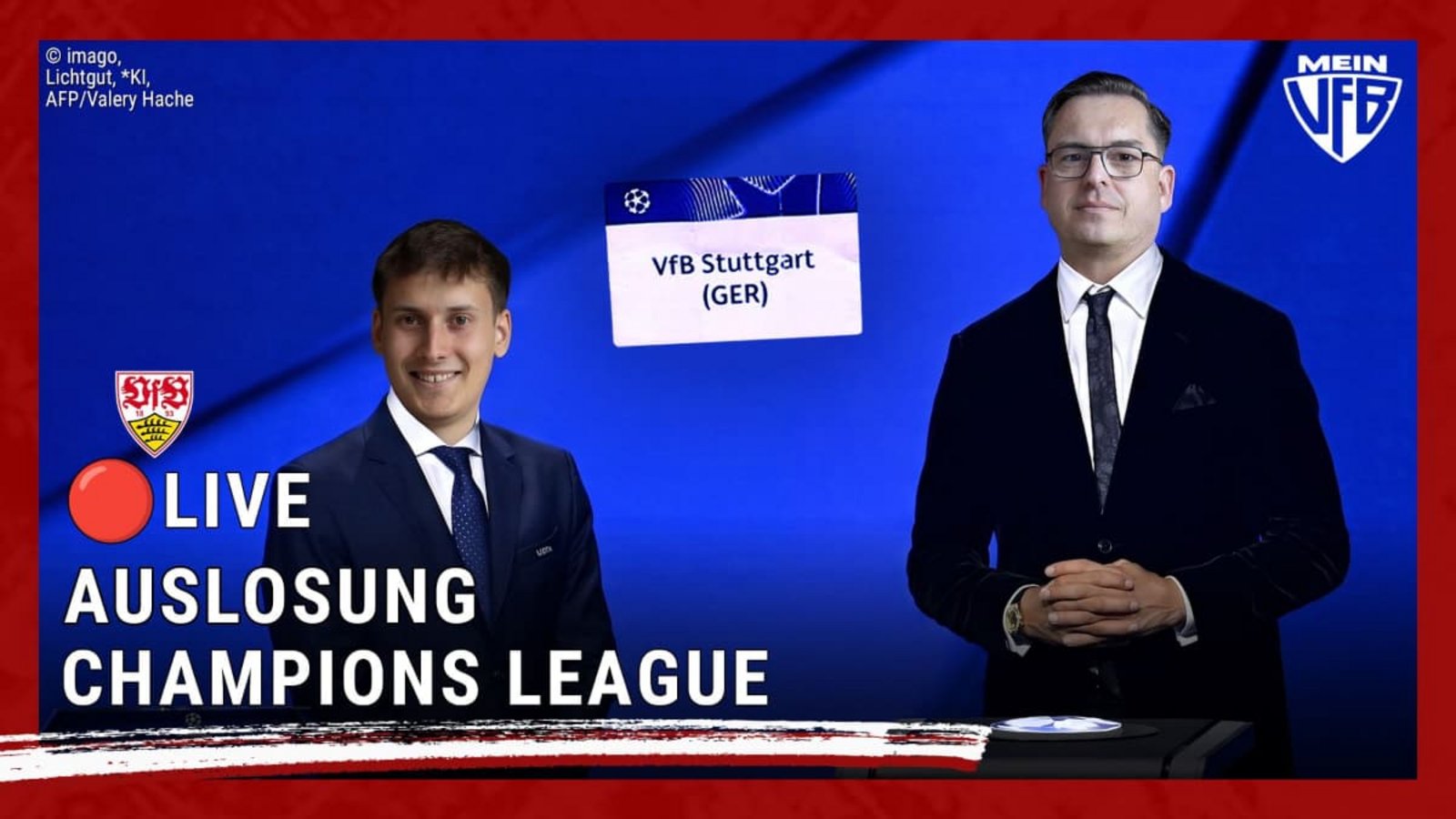 MeinVfB REACTION: Champions League AuslosungLichtgut/AFP/KI MeinVfB REACTION: Champions League AuslosungLichtgut/AFP/KI