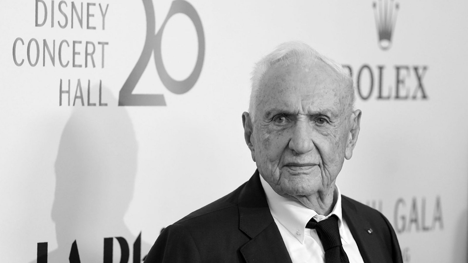 Frank Gehry 2023 bei einer Gala in der von ihm entworfenen Walt Disney Concert Hall.Foto: dpa/Chris Pizzello