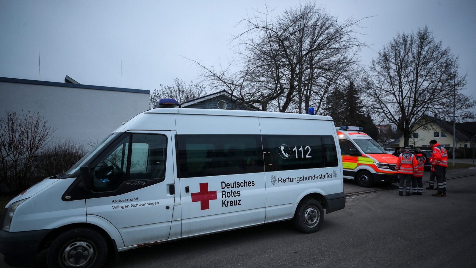 Die Einsatzleitung wurde an den Stadtwerken in der Pforzheimer Straße eingerichtet.Foto: Marc Eich Die Einsatzleitung wurde an den Stadtwerken in der Pforzheimer Straße eingerichtet.Foto: Marc Eich