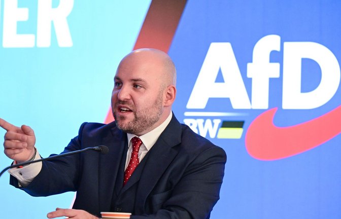 Markus Frohnmaier will Ministerpräsident in Baden-Württemberg werden.<span class='image-autor'>Foto: dpa/Bernd Weißbrod</span>
