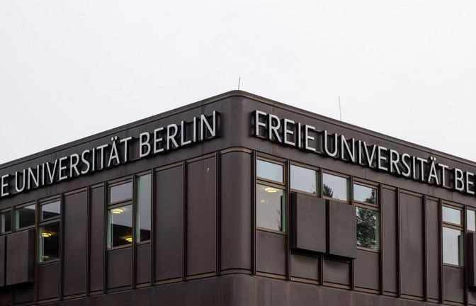 Die Freie Universität Berlin kündigte ein rasches Vorgehen an.<span class='image-autor'>Foto: Monika Skolimowska/dpa</span>