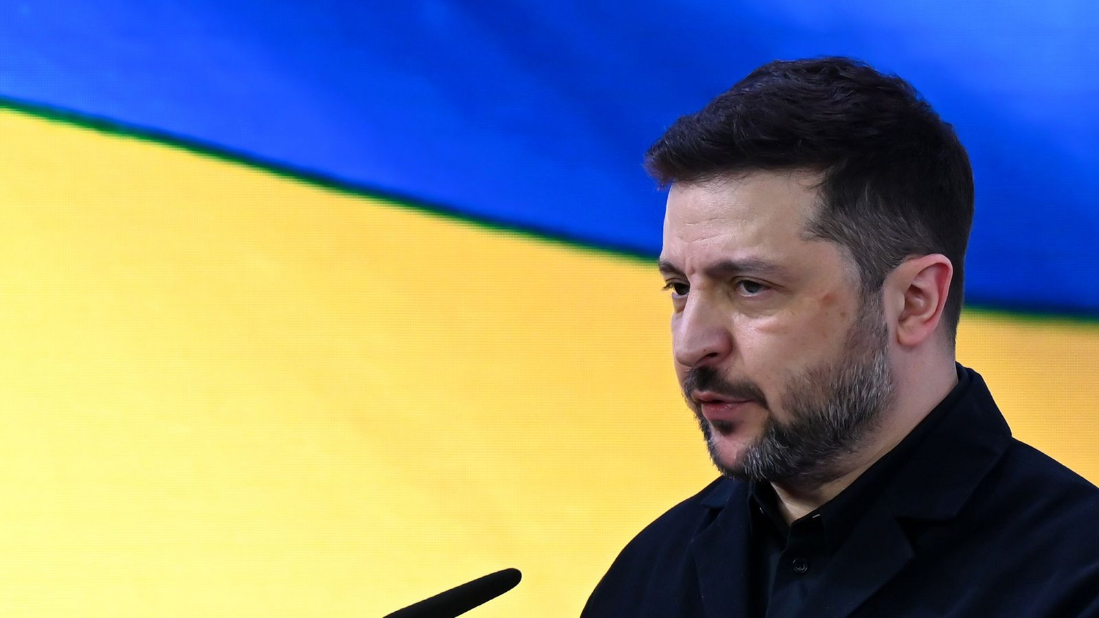 Der ukrainische Präsident Wolodymyr Selenskyj bei der Münchner Sicherheitskonferenz: gezeichnet vom Krieg.Foto: dpa/Sven Hoppe Der ukrainische Präsident Wolodymyr Selenskyj bei der Münchner Sicherheitskonferenz: gezeichnet vom Krieg.Foto: dpa/Sven Hoppe
