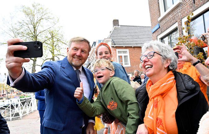 Die niederländischen Monarchen zeigten sich betont volksnah und unkompliziert.<span class='image-autor'>Foto: IMAGO / PPE</span>