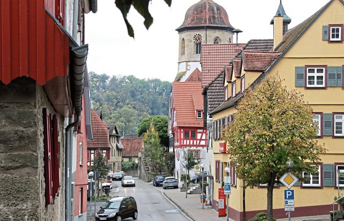 Die Ortsdurchfahrt in Oberriexingen wird abschnittsweise saniert. Foto: Bögel