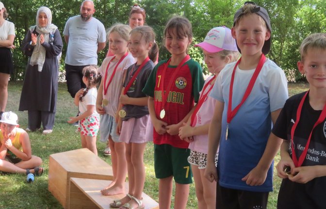 Nach der Siegerehrung wartet ein leckeres Eis auf die Schülerinnen und Schüler. <span class='image-autor'>Foto: p</span>