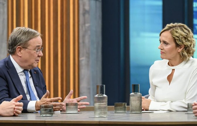 Armin Laschet, CDU-Bundestagsabgeordneter und ehemaliger CDU-Vorsitzender, war am Sonntagabend bei Caren Miosga zu Gast.<span class='image-autor'>IMAGO/HMB-Media</span>