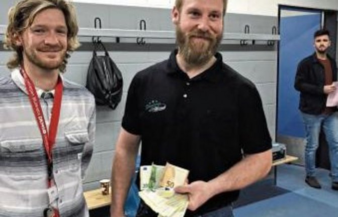 7000 Euro in der Spendenkasse.  Foto: p