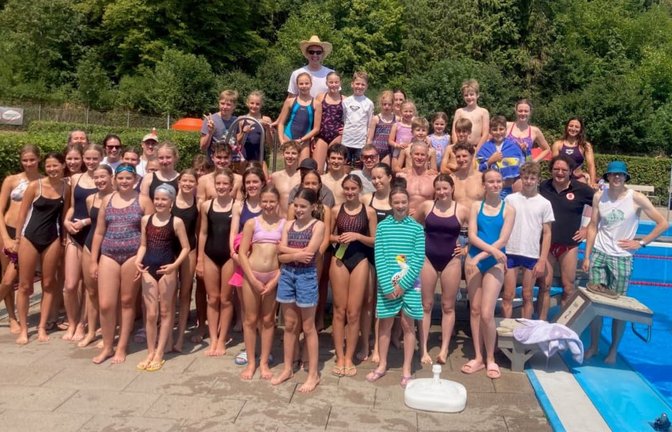 Treffen der Generationen: Kinder und Jugendliche sowie Aktive der Schwimmabteilung des MTV Stuttgart bei den Vereinsmeisterschaften am 26. Juli 2026<span class='image-autor'>Matthias Gregor</span>