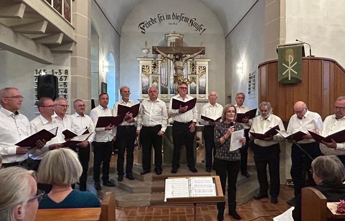 Der Männergesangverein Liederkranz Iptingen hat zum Konzertabend in die Margarentenkirche eingeladen.  <span class='image-autor'>Foto: p</span>