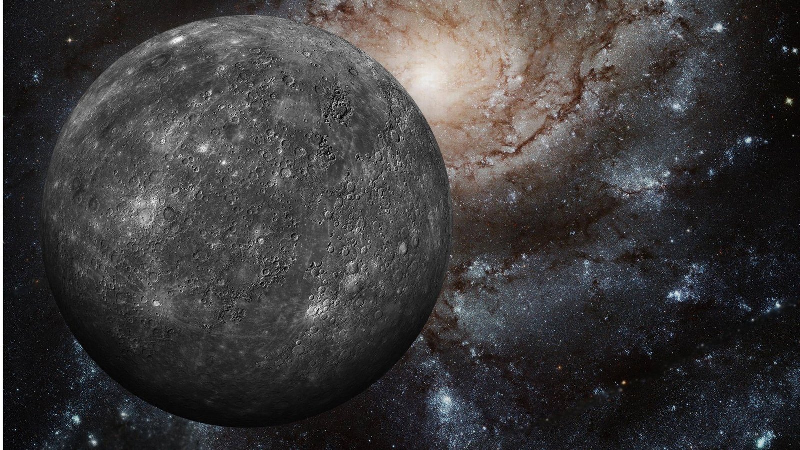 Mit einem Durchmesser von knapp 4880 Kilometern  ist Merkur  kleiner, dichter und älter als alle anderen Planeten und besitzt einen unverhältnismäßig großen Kern.Foto: Imago/Panthermedia