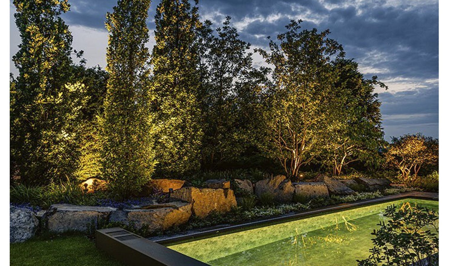 Aus Baden-Württemberg hat etwa Gartenlandschaft Paul Heidt eine Auszeichnung bekommen. In Karlsruhe realisierte Paul Heidt einen Garten, der mit großen Bäumen und immergrünen Hecken viel Privatsphäre bietet.Foto: Fer­di­nand Graf Luck­ner